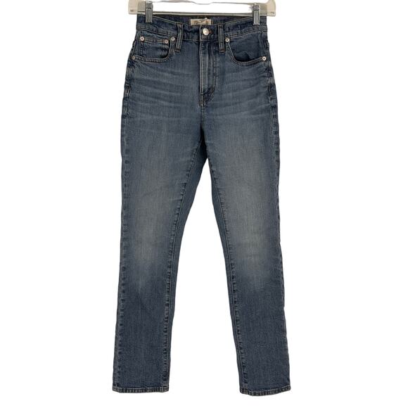 Madewell The High-Rise Slim Boyjean Size 24 - Picture 1 of 7